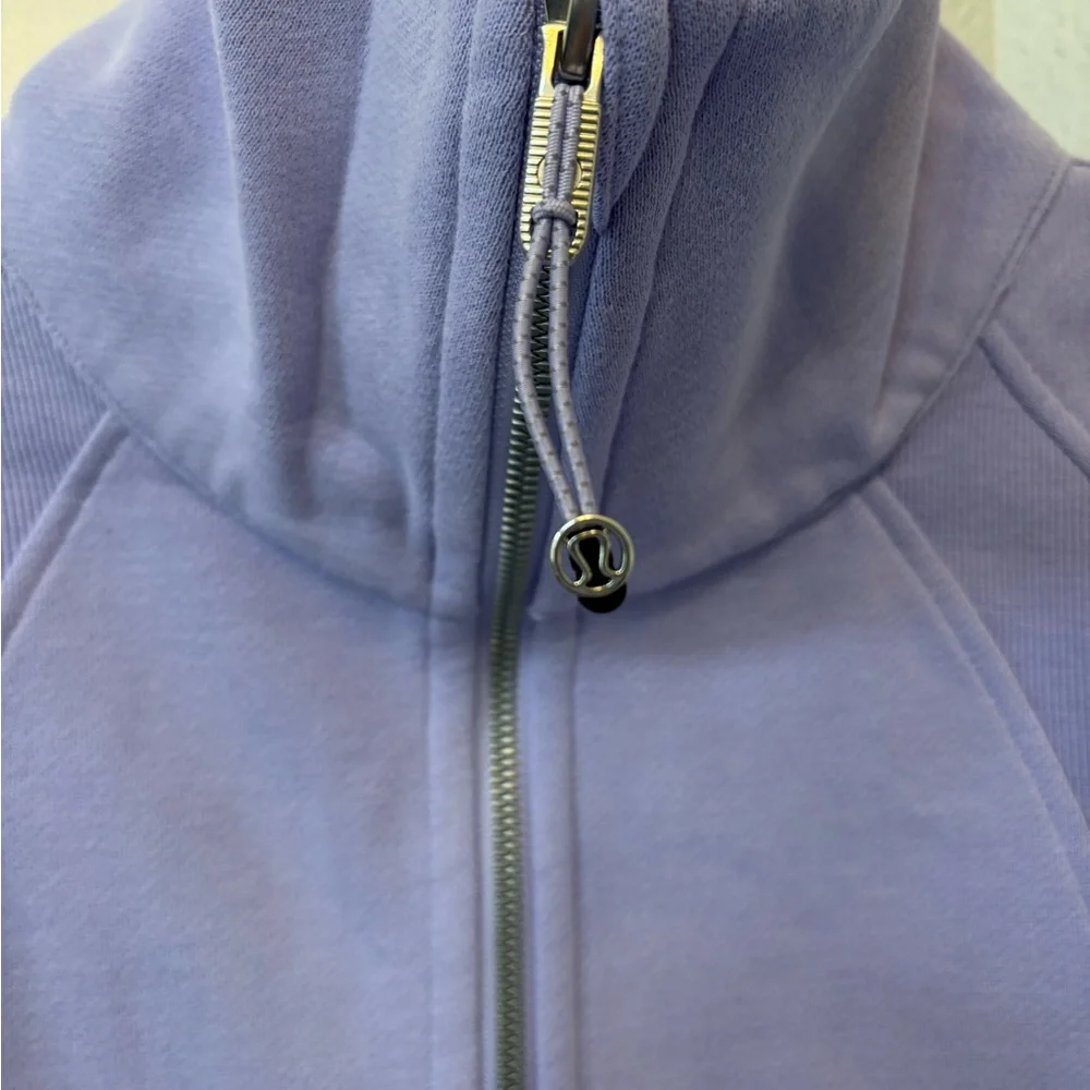 NWT!🍋Lululemon Scuba Oversized Funnel Neck Half Zip🍋X-Small/Small. Lilac Smoke - Picture 10 of 15